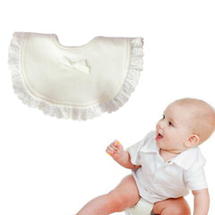 Healifty waterproof baby bib with drool guard keeps clothes dry during feeding.