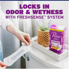 Healthy Surplus Poise Microliners disposable protection for quick, hassle-free use.