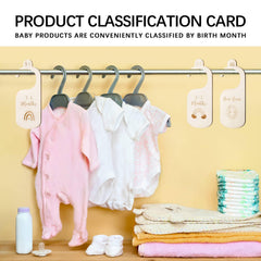 Hefild laser-engraved dividers; durable craft for daily nursery use.