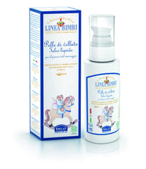Helan Bimbi liquid talc for gentle baby massage and bonding