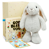 Hello 2 Kids Praise Bunny plush 11-inch invites bedtime smiles
