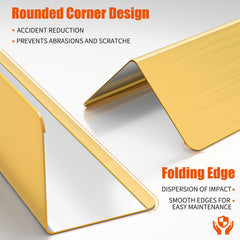 HelloaySen folded-edge reinforcement prevents deformation after impact