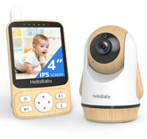 HelloBaby 4-inch IPS display enables crisp real-time nursery viewing for quick checks