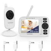 HelloBaby HB2438 zoom-angle view for quick checks of baby's position