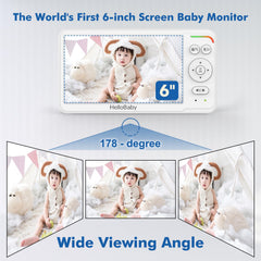 HelloBaby HB6560 no-wifi setup keeps video private and offline.