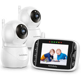 HelloBaby HB66pro-2 front view monitor for constant baby visibility from any room