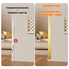 HelloaySen polished finish resists rust, keeping corners looking new in high-traffic areas.