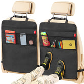 Helteko Kick Mat back seat protection guards leather and fabric seats.