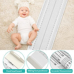 Hemobllo foldable baby measuring mat with portable design for easy storage.