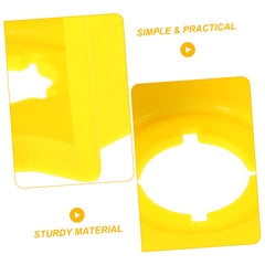Hemoton emergency stop cover closeup of durable wear‑resistant material