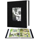HenPisen 200-pocket album with display window showcases a personalized cover.
