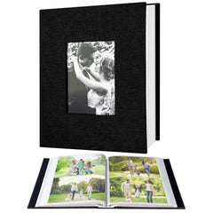 HenPisen 200-pocket album with display window showcases a personalized cover.