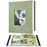 HenPisen 200-pocket album with cover display window for personalized keepsakes.