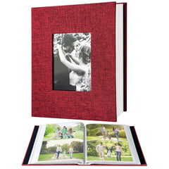 HenPisen 200-pocket photo album with display window for a personalized cover