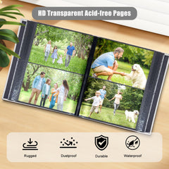 HenPisen slip-in pockets for quick, secure photo insertion