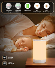 Hensam Night Light offers 3 RGB modes and 5 color scenes for versatile mood lighting.