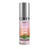 HEQIFU Estriol Cream with peach flavor and pump for silky daily hydration