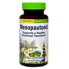 Herbs Etc. Menopautonic bottle front view for daily hormonal support