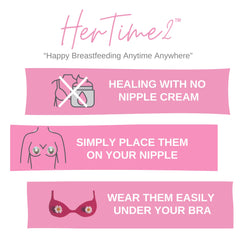 HerTime2 Silver Nursing Cups are nickel-free and metal tested
