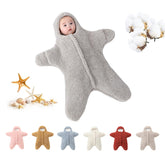HEVOY Baby Starfish Onesie with outer cashmere fabric for warmth and softness.