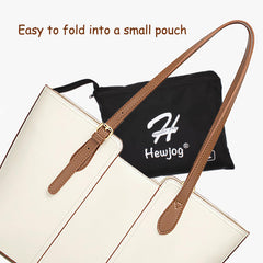 Hewjog Extra Large Stroller Travel Bag folded compactly fits in a diaper bag or carry-on.