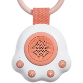 HEYAXA portable sound machine front view with cat paw design for soothing baby sleep