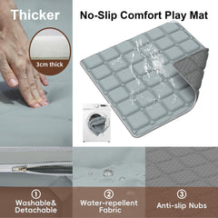 Heyo.Ja portable folded design is ideal for travel and compact storage.