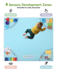 Heypappy crawling mat with non-slip bottom keeps playtime stable and safe.