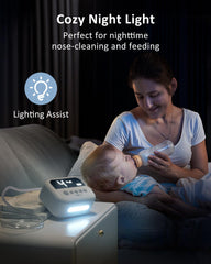 HEYVALUE nasal aspirator includes USB-C cable for easy charging.