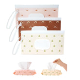 HFHungkeong 3Pack Wipes Pouch bohemian front view for travel