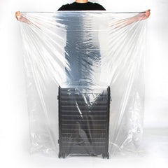 HFKPJRT blanket and toy storage bag shows transparent material for quick identification.