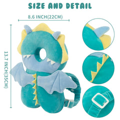 HGTC Baby Head Protector Backpack adjustable straps fit growing toddlers