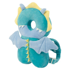 HGTC Baby Head Protector Backpack with Dragon Plush cushions playful tumbles
