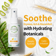 Creamy wash texture demonstrating a gentle cleanse for sensitive skin.