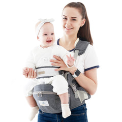 HHOCN baby hip seat carrier with durable exterior fabric for daily use.
