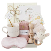 HI BABY MONMENT pink Mama Bear mug for daily hydration and comforting sips.