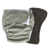 Hi Sprout reusable underwear gray with skin-friendly layer for sensitive skin comfort.