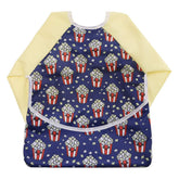 Hi Sprout waterproof sleeved bib provides full-coverage protection during meals.
