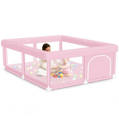 Hiaksedt large playpen 50x50 space for babies, spacious and safe for playtime