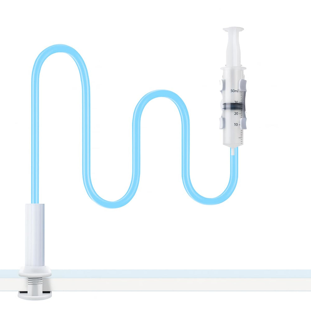 Hicoolmam adjustable feeding tube holder stand with flexible gooseneck for precise placement