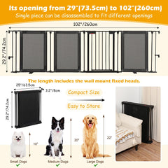 HIDOG gate showing freestanding setup in a hallway