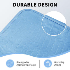 Hiiksolo bound-edge design keeps the absorbent core secure and durable.