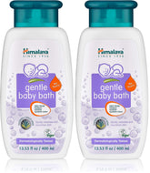 Himalaya Gentle Baby Bath bottle front showing tear-free gentle cleansing for sensitive skin