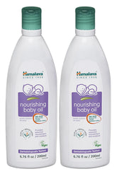 Himalaya Nourishing Baby Oil bottle for gentle massage