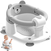 Himold baby bath seat with soft cushion for comfortable bathing.