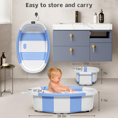 Himold thermometer display on tub for quick water temperature awareness