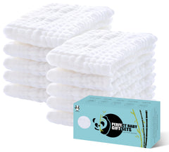 HIPHOP PANDA burp cloth six-layer absorbency for messes during feeding