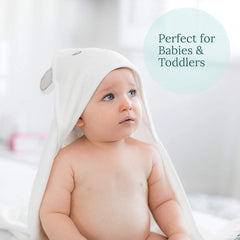 HIPHOP PANDA 500gsm hooded towel stays soft and warm after bath