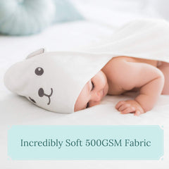 HIPHOP PANDA hooded towel dries fast and is easy to wash