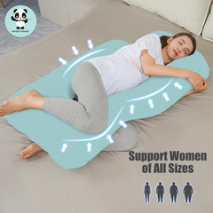 HIPHOP PANDA pillow for side-sleep setup promotes comfortable rest.